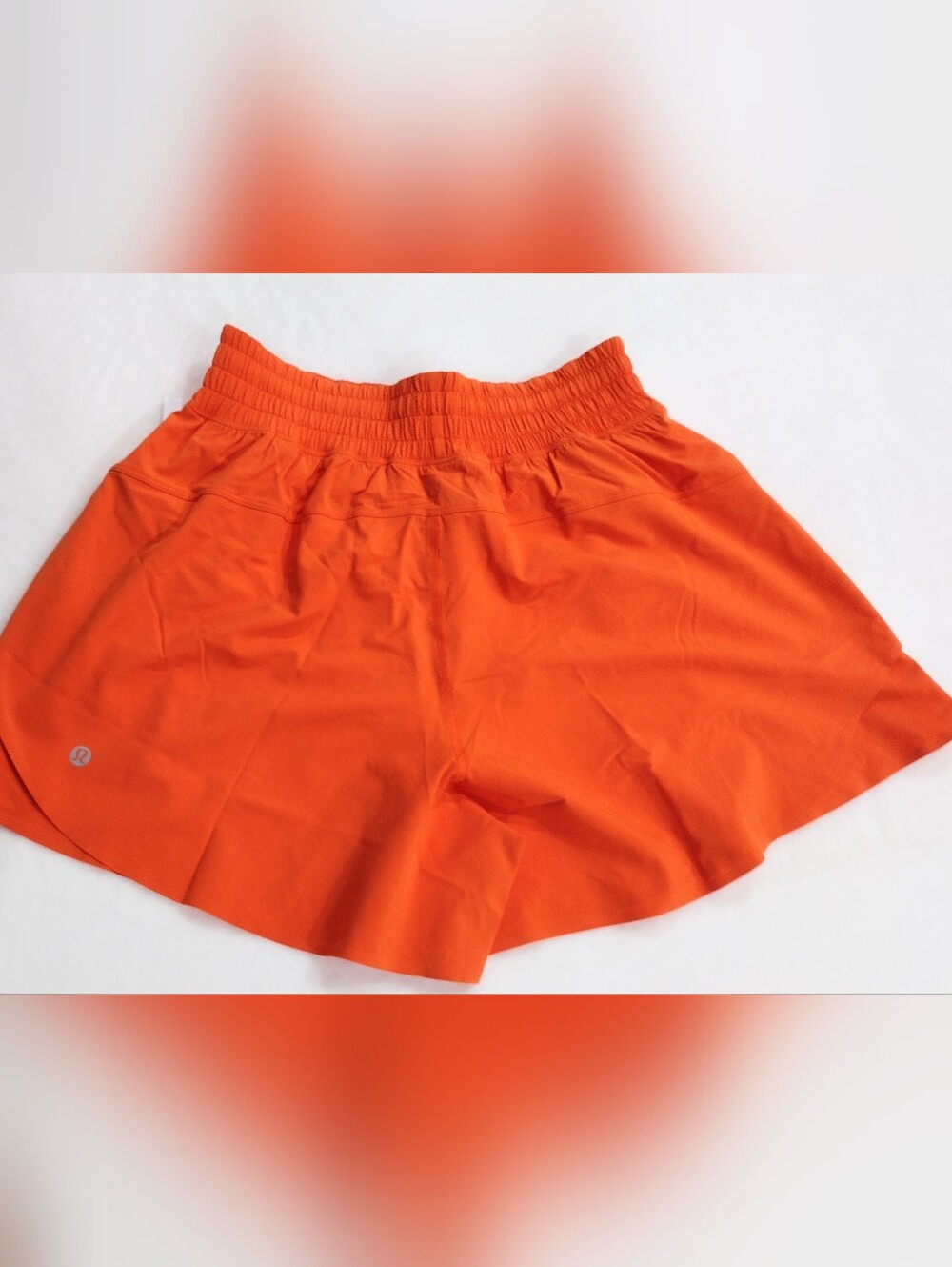 lululemon athletica Bright Orange Athletic Shorts